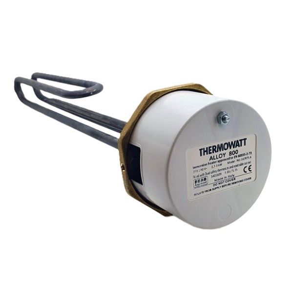 Thermowatt Alloy 800 Immersion Heater & Stat